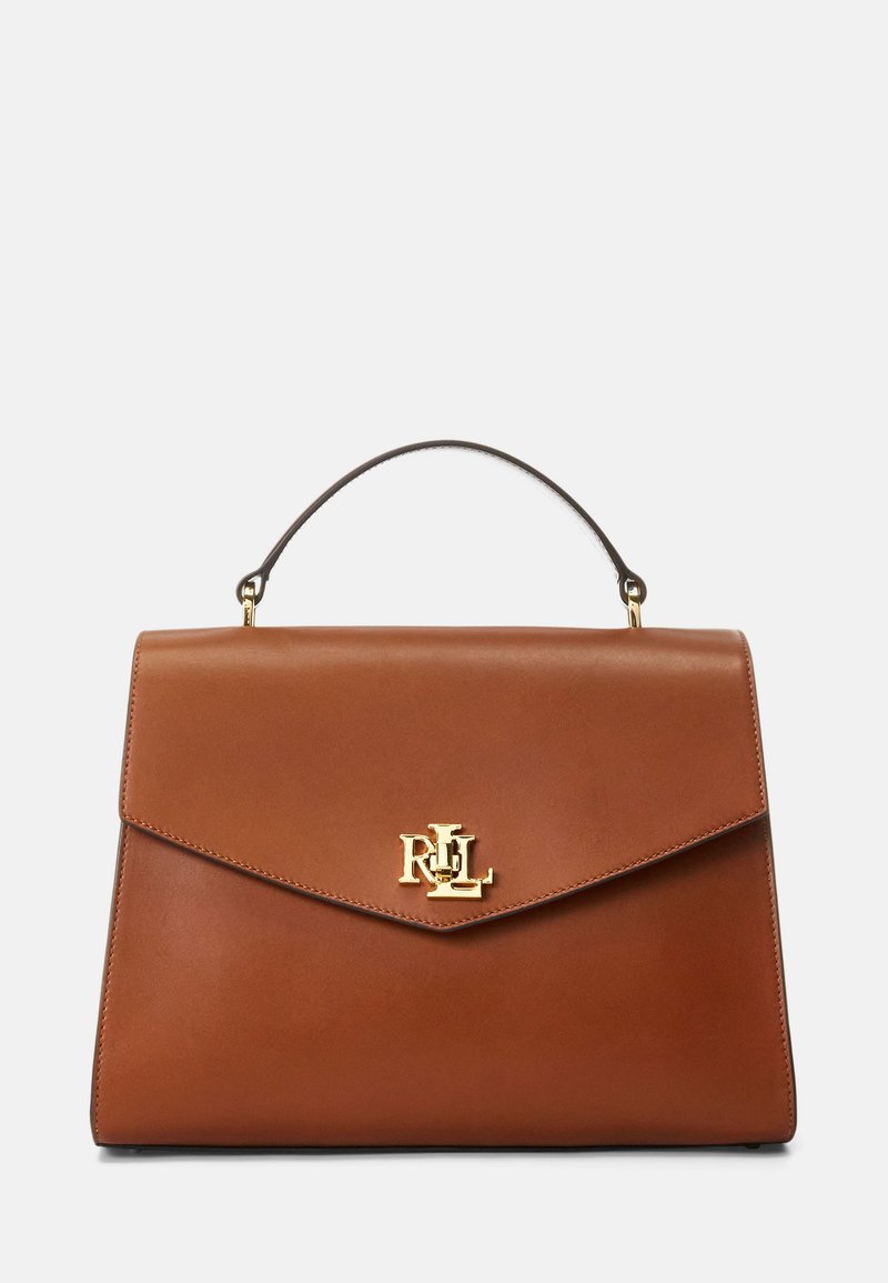 Lauren Ralph Lauren FARRAH SATCHEL MEDIUM - Handbag - tan - Zalando.co.uk