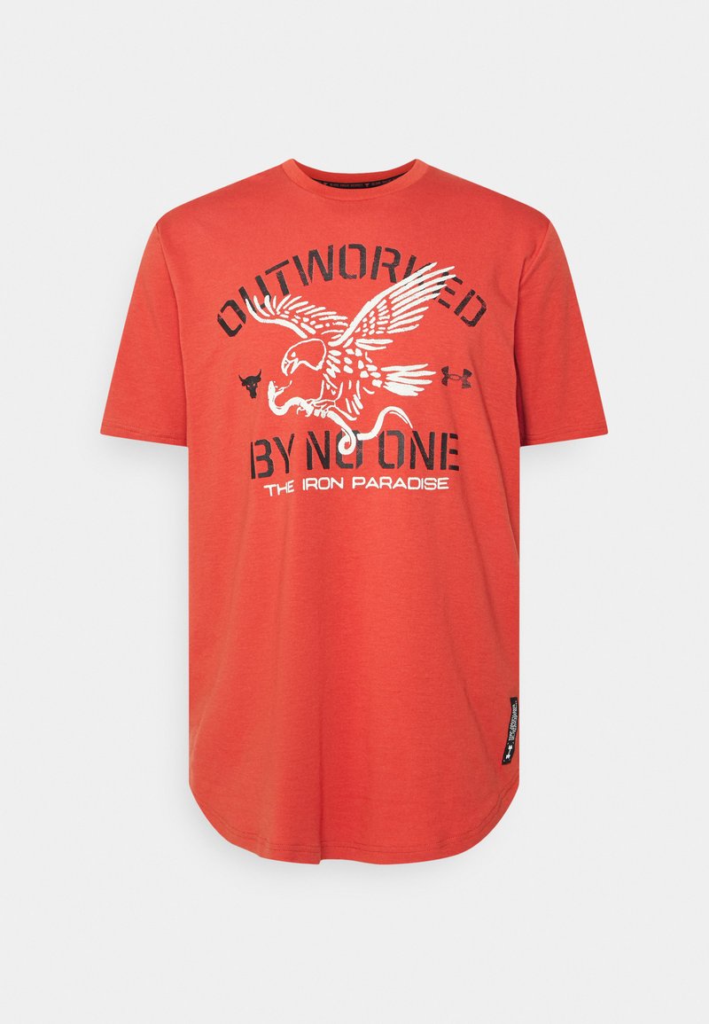 Under Armour T-shirt print rood