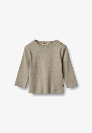 Wheat, MILO - Langarmshirt - gravel melange
