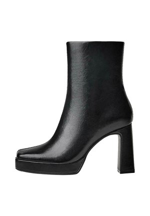 High Heel Stiefelette - black