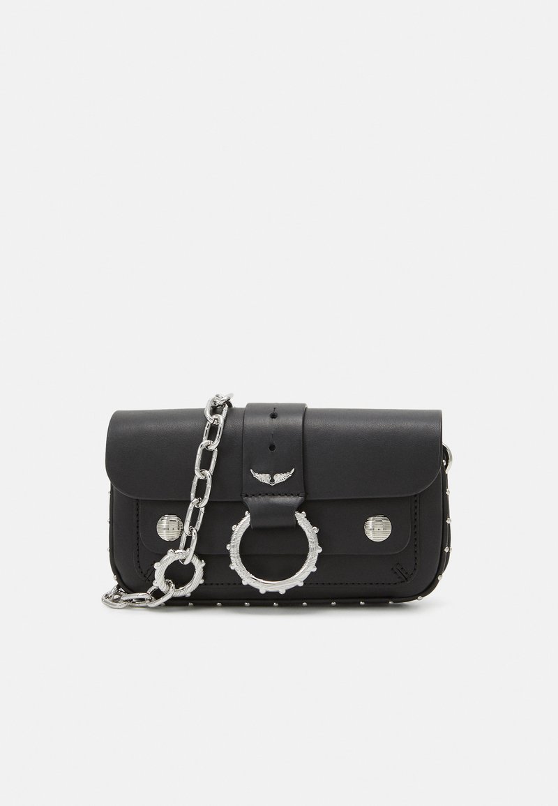 Zadig & Voltaire WALLET SMOOTH  - Pochette - noir/silver-coloured