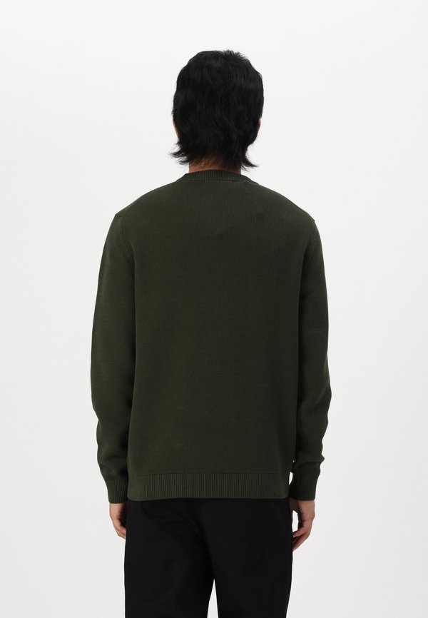 SLHDANE STRUCTURE CREW NECK - Jumper - forest night2