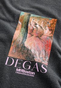 OFFICAL LICENCE EDGAR DEGAS GRAPHIC SHORT SLEEVE - T-shirt med print - charcoal grey