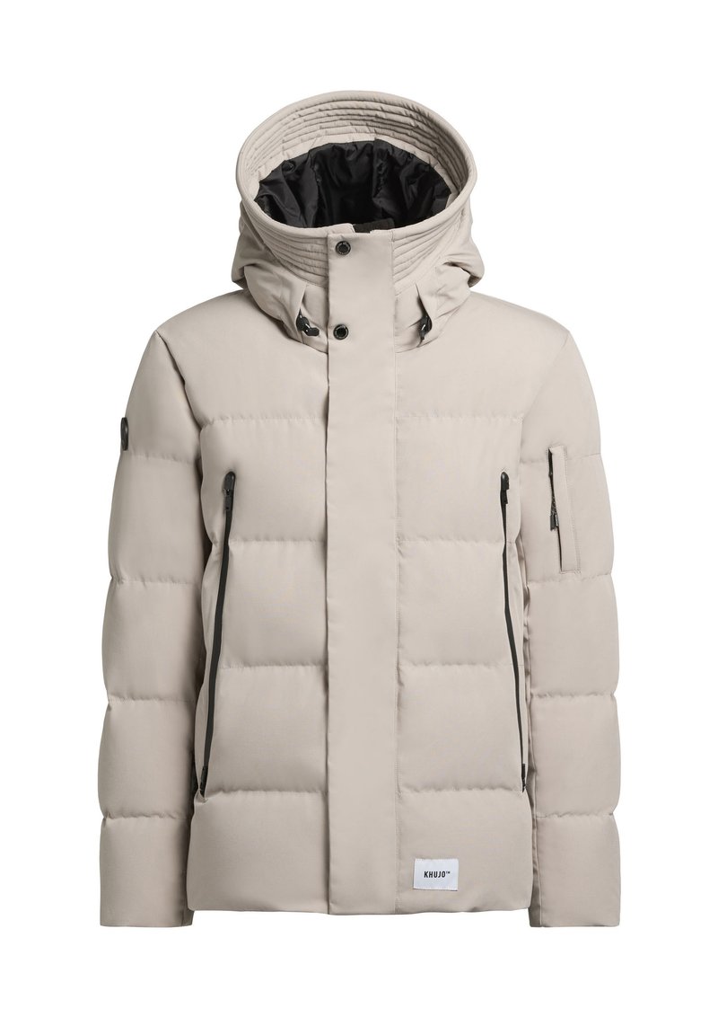 khujo Winterjas lichtgrijs