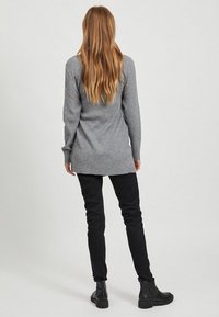 Object OBJFAE THESS CARDIGAN - Cardigan - medium grey melange