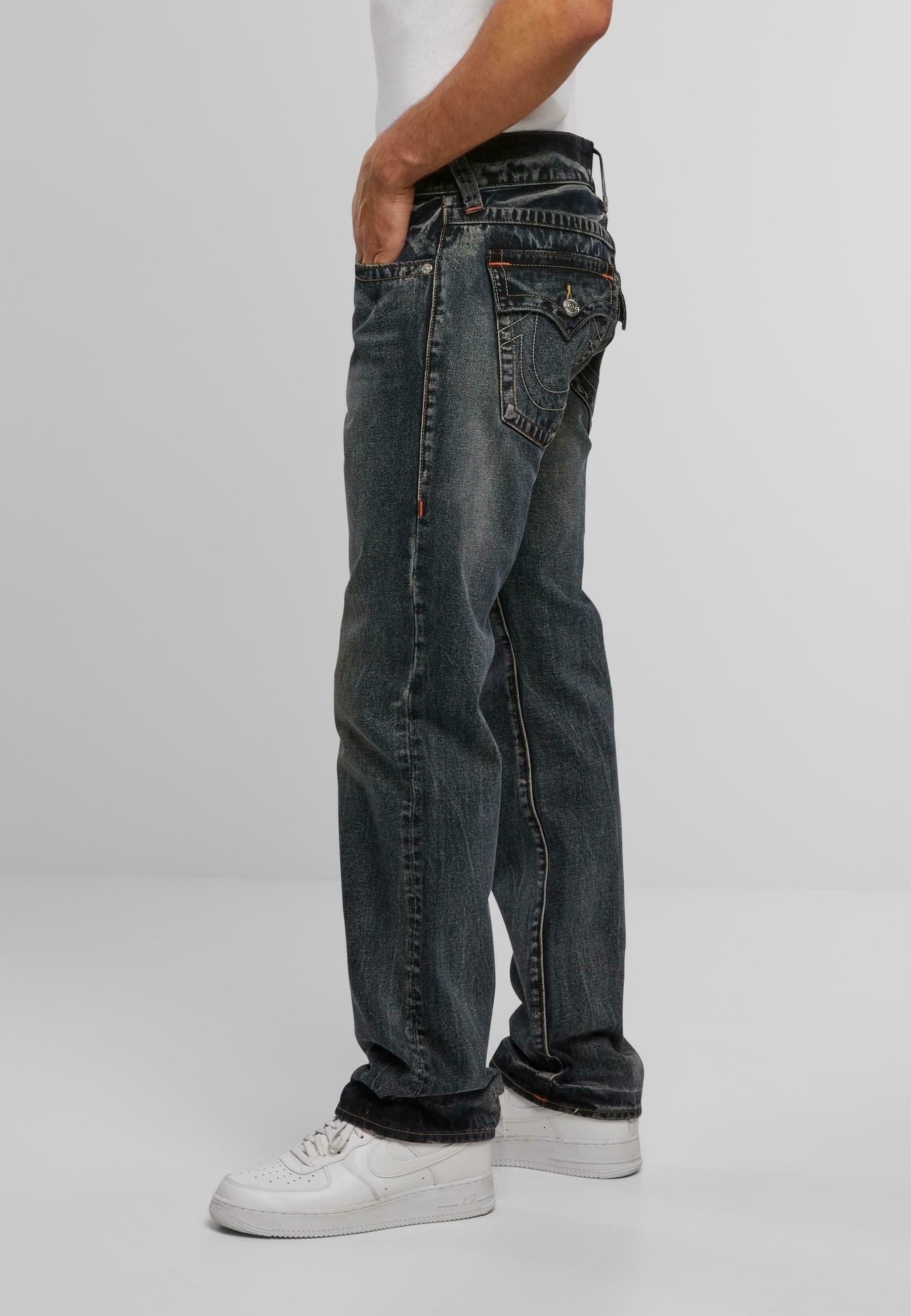 パンツ true religion ricky denim W29 True Religion RICKY - Jeansy Straight Leg/jasnoniebieski