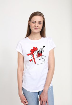 Henry Tiger DISNEY CLASSICS PLUTO PRESENT FILL  - T-shirt z nadrukiem