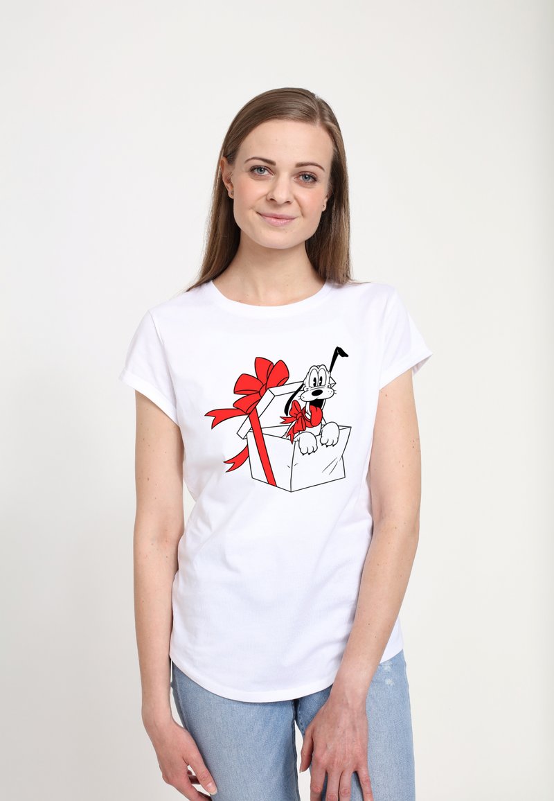 Henry Tiger DISNEY CLASSICS PLUTO PRESENT FILL  - T-shirt z nadrukiem