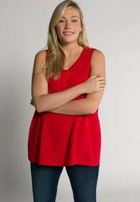 Ulla Popken ÄRMELLOS - Top - red