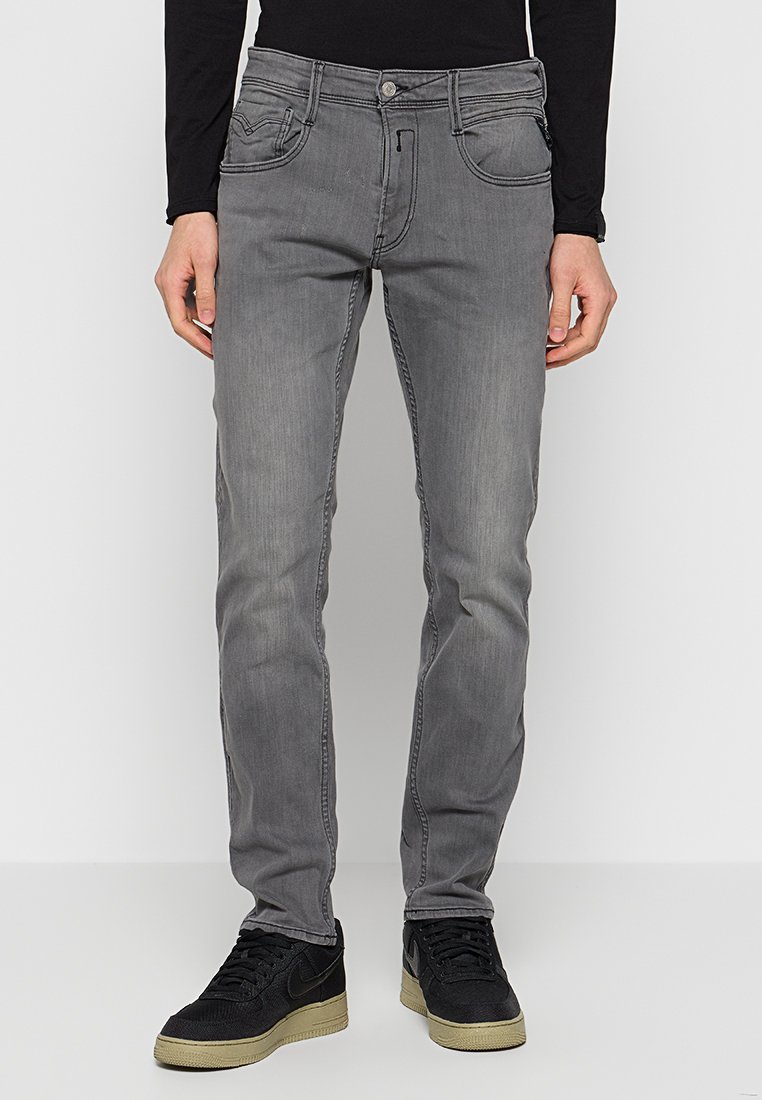 Replay Slim fit jeans grijs Replay Slim fit jeans grijs