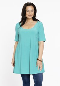 YOEK SHORT SLEEVES - Tunikaer - turquoise