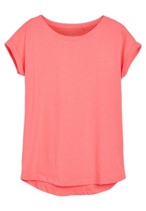 CAP SLEEVE - Camiseta básica - mottled pink