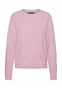 VMDOFFY LS O-NECK NOOS - Džemperis - fuchsia pink