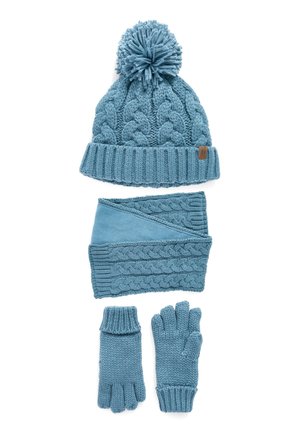 3 PIECE SET  - Sál - mineral blue