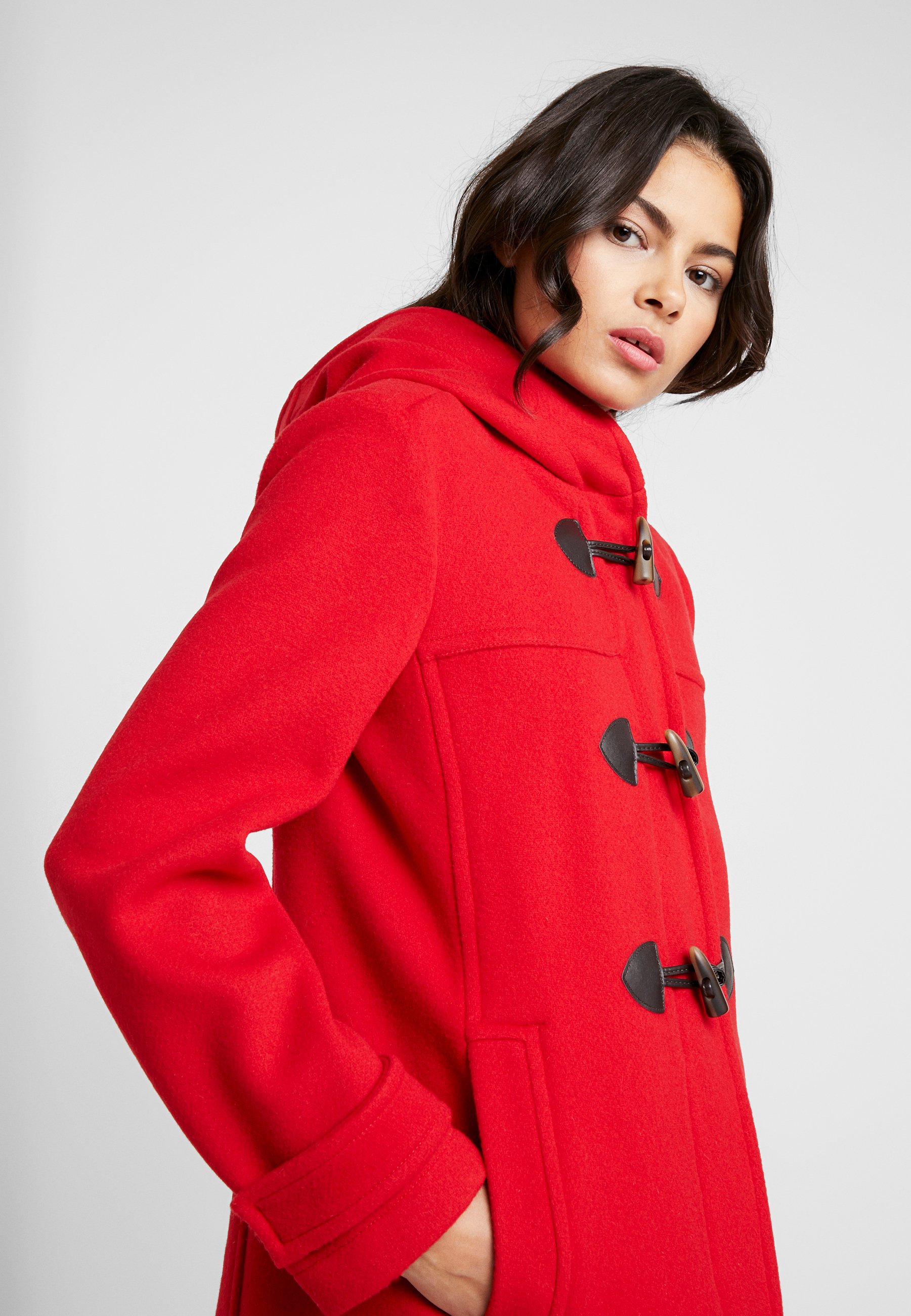 Benetton MIX DUFFLE COAT Lett jakke red Zalando.no Benetton MIX DUFFLE COAT Lett jakke red Zalando.no