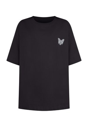 Smilodox PAYTON OVERSIZE - T-shirt imprimé - schwarz