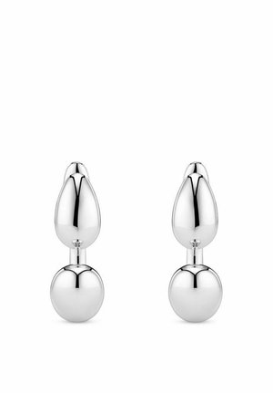 GOCCIA DUE PIANURA GRANDE - Øreringe - silver coloured