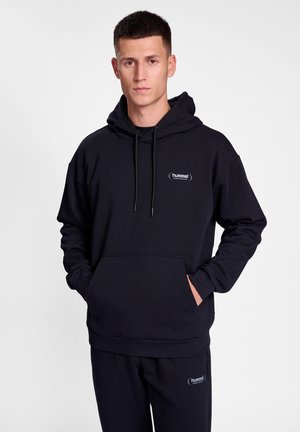 FELIX LOOSE - Kapuzenpullover - black