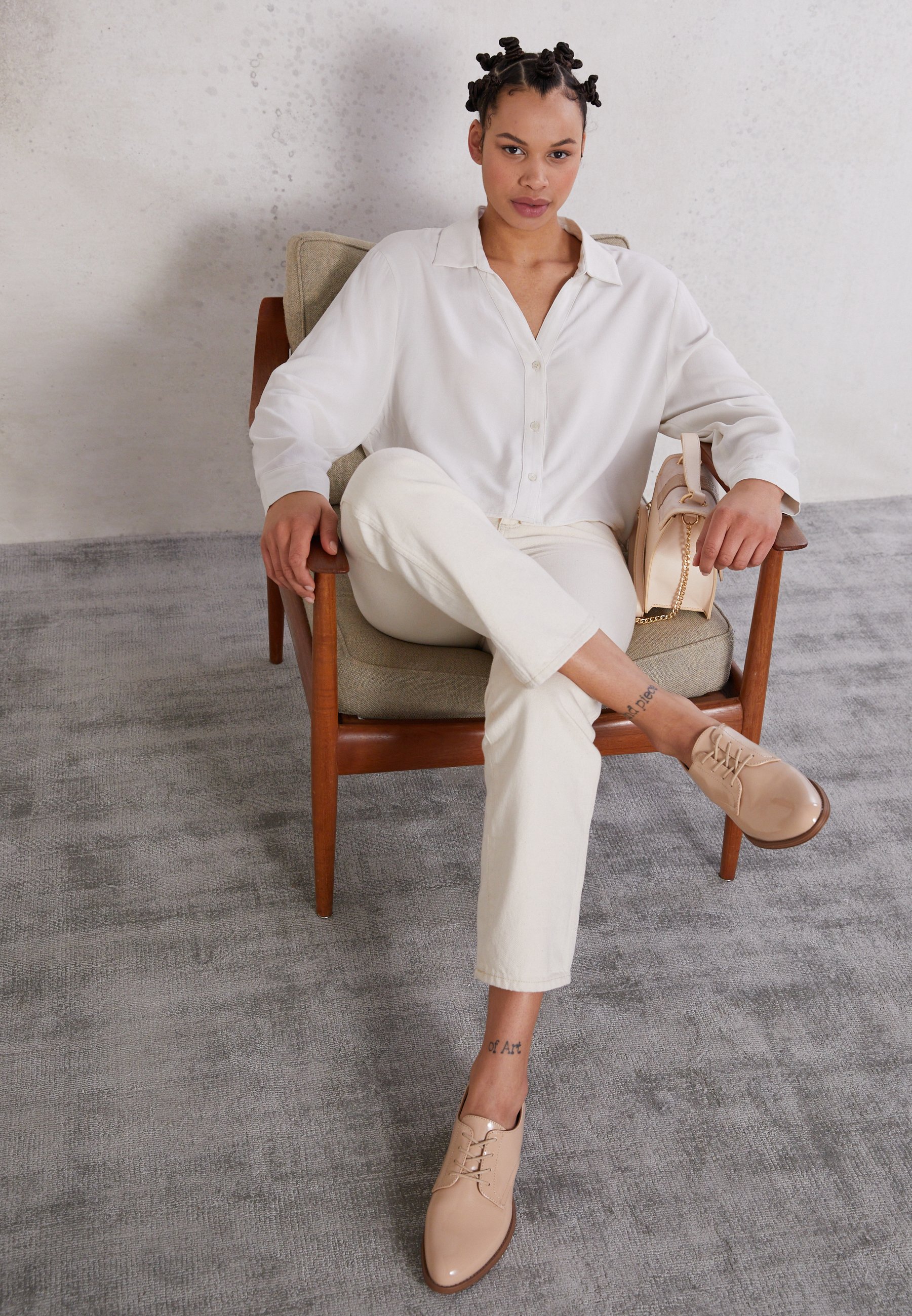 Vero Moda VMANNELI SHOE - Zapatos de vestir - nude/beige - Zalando.es