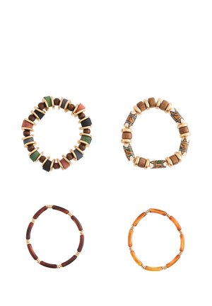 Next, BEADED STRETCH  - Bracelet - brown