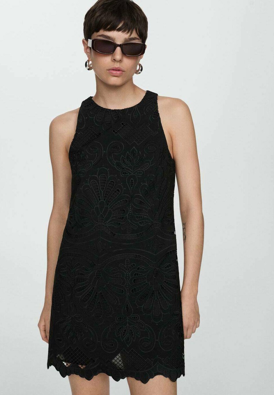 Abito lungo Dahlia con stampa grafica multicolore Alemais - donna - ALEMAIS