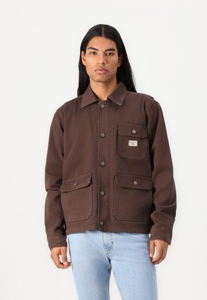 Guess Jeans Teksajakk - chocolate brownie