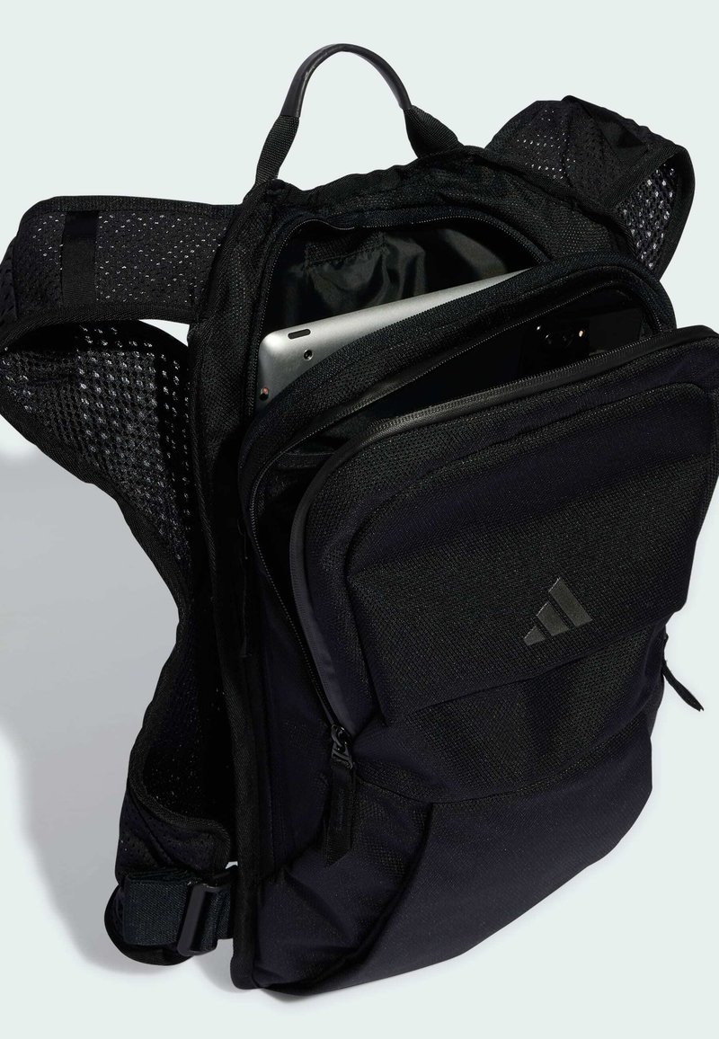 adidas Performance 4CMTE - Backpack - black white/black - Zalando.co.uk