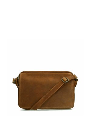 Cross body bag - cognac