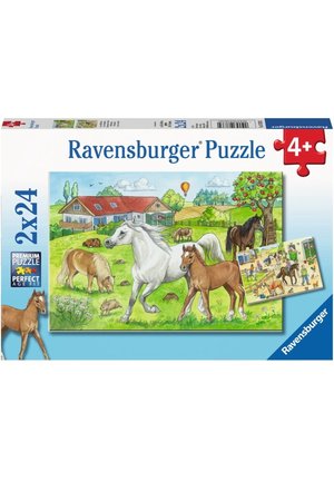 RAVENSBURGER AUF DEM PFERDEHOF - Puzzle - multi coloured