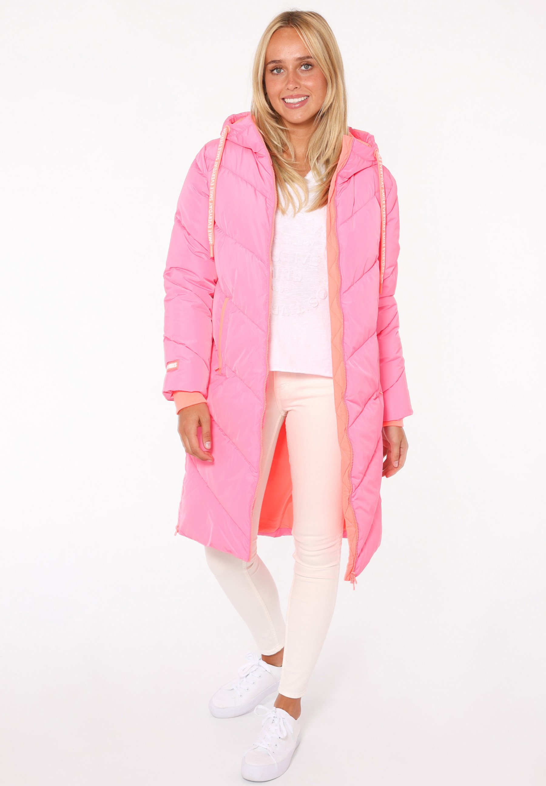 Zwillingsherz - Płaszcz zimowy/jasnoróżowy - Zalando.pl