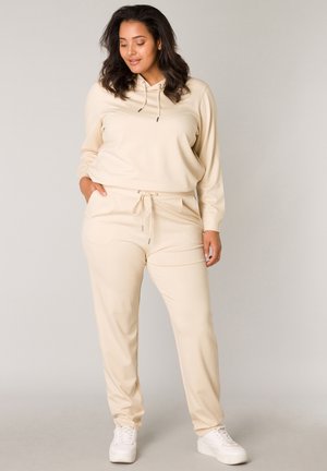 YOANNA - Trainingsbroek - light beige