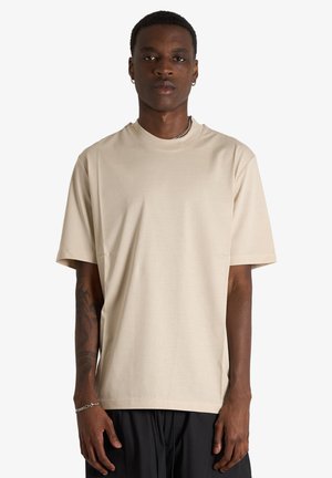 yes london, T-SHIRT - T-shirt basic - beige