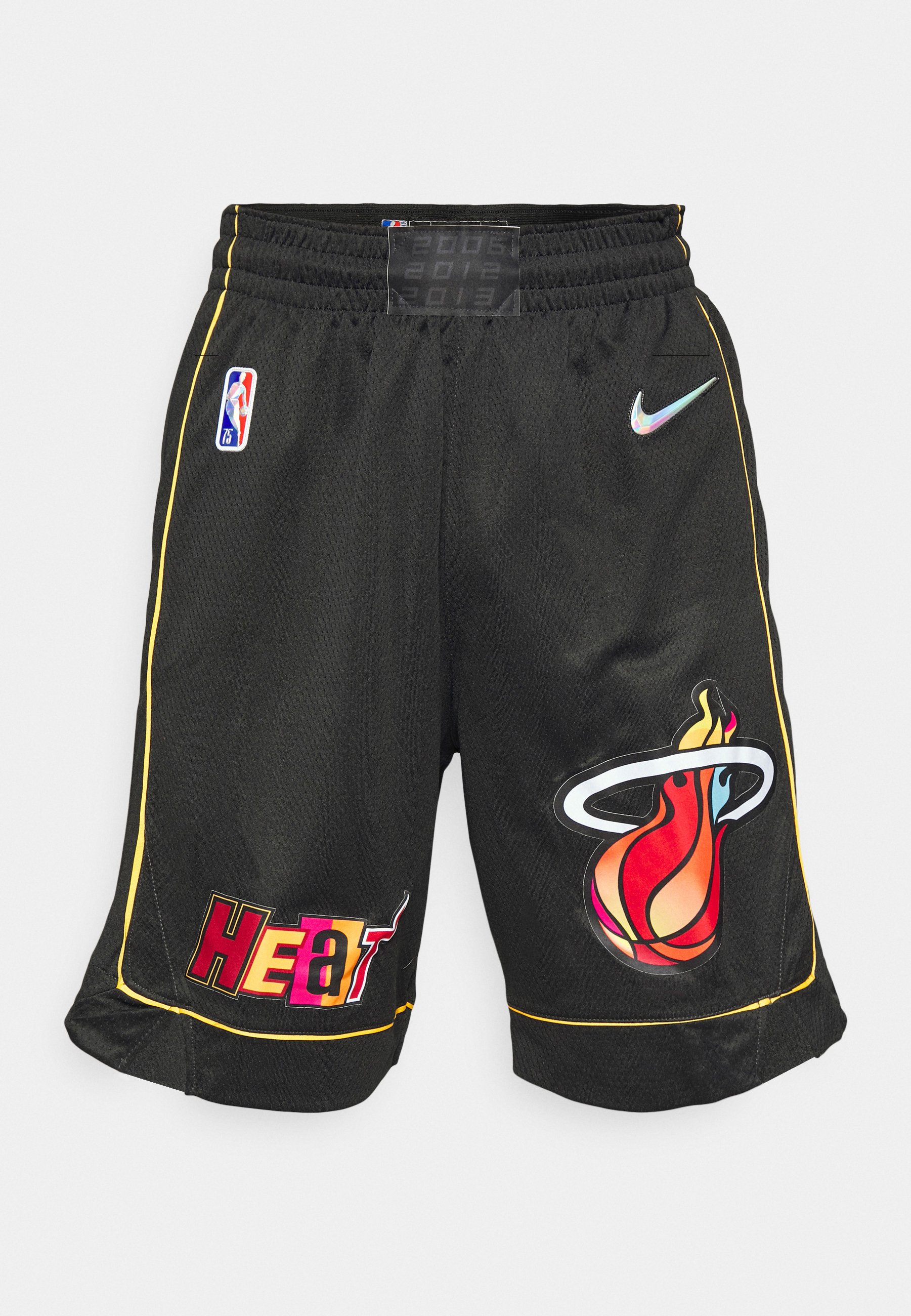 Nike Performance NBA MIAMI HEAT MOMENTS MIXTAPES CITY EDITION SWINGMAN -  Pantaloncini sportivi - black/nero - Zalando
