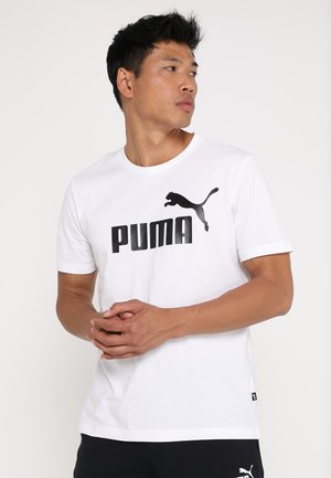 LOGO TEE - T-shirt con stampa - white