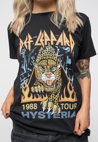 Paradiso Clothing DEF LEPPARD HYSTERIA 88 TOUR - Print T-shirt - black