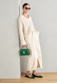 Anna Field Wide Fit Bailarinas con hebilla - dark green