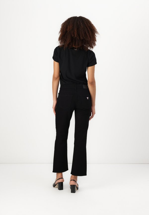 MID RISE - Flared Jeans - schwarz3