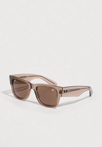 MEGA WAYFARER UNISEX - Saulesbrilles - light brown/light violet