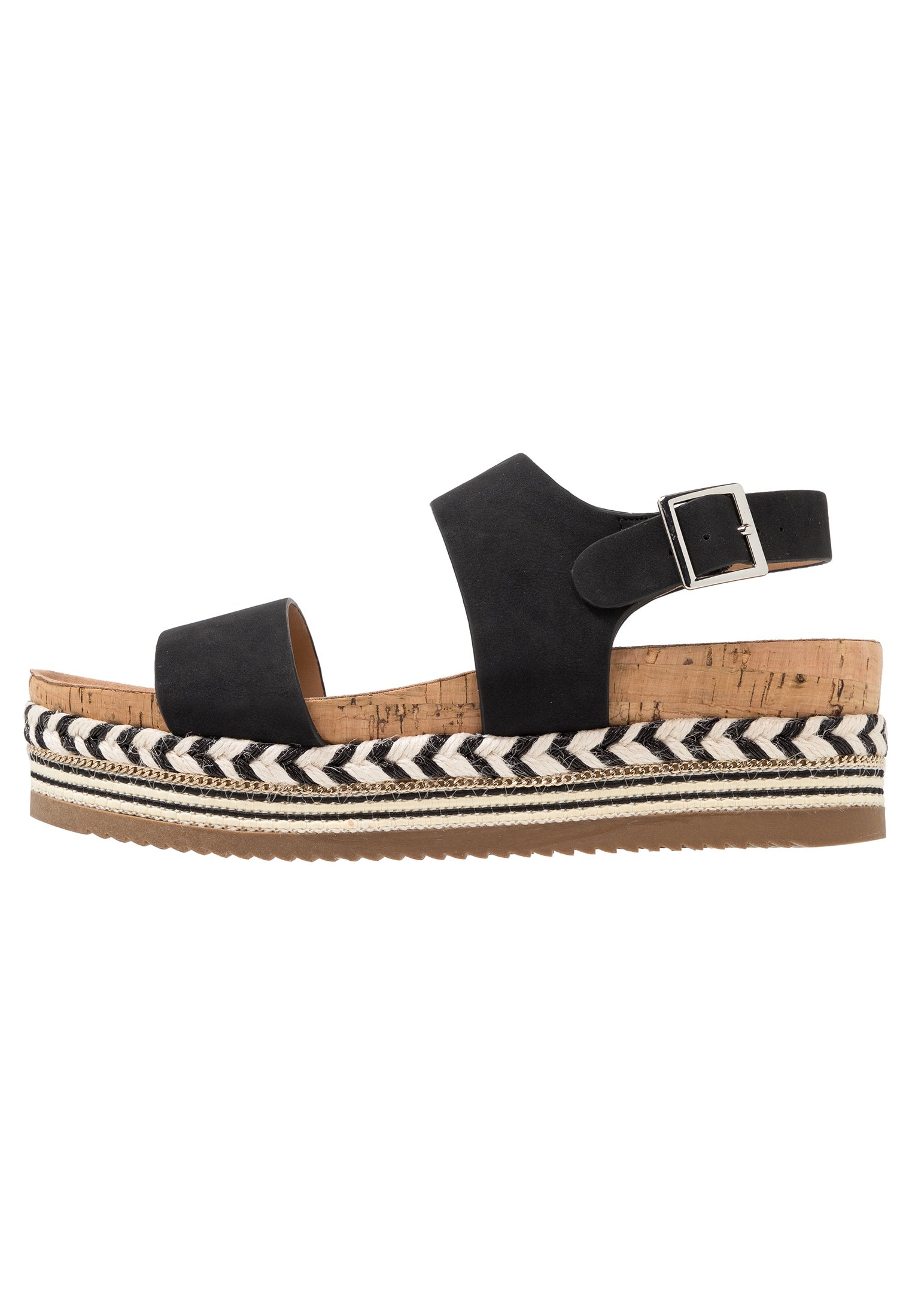 call it spring black sandals