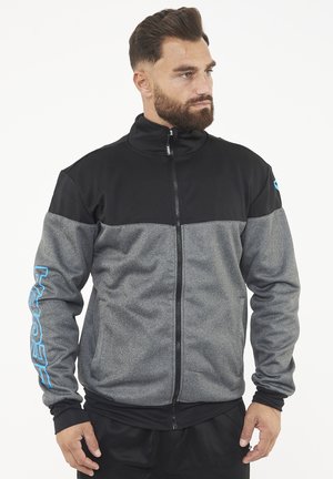 LEGEA TUTA UCLA - Tuta - grigio melange/celeste/nero