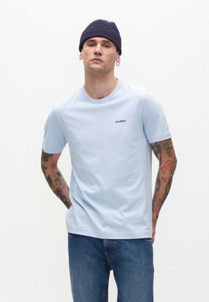 Gabba DUNE LOGO SS  - Camiseta básica - cashmere blue