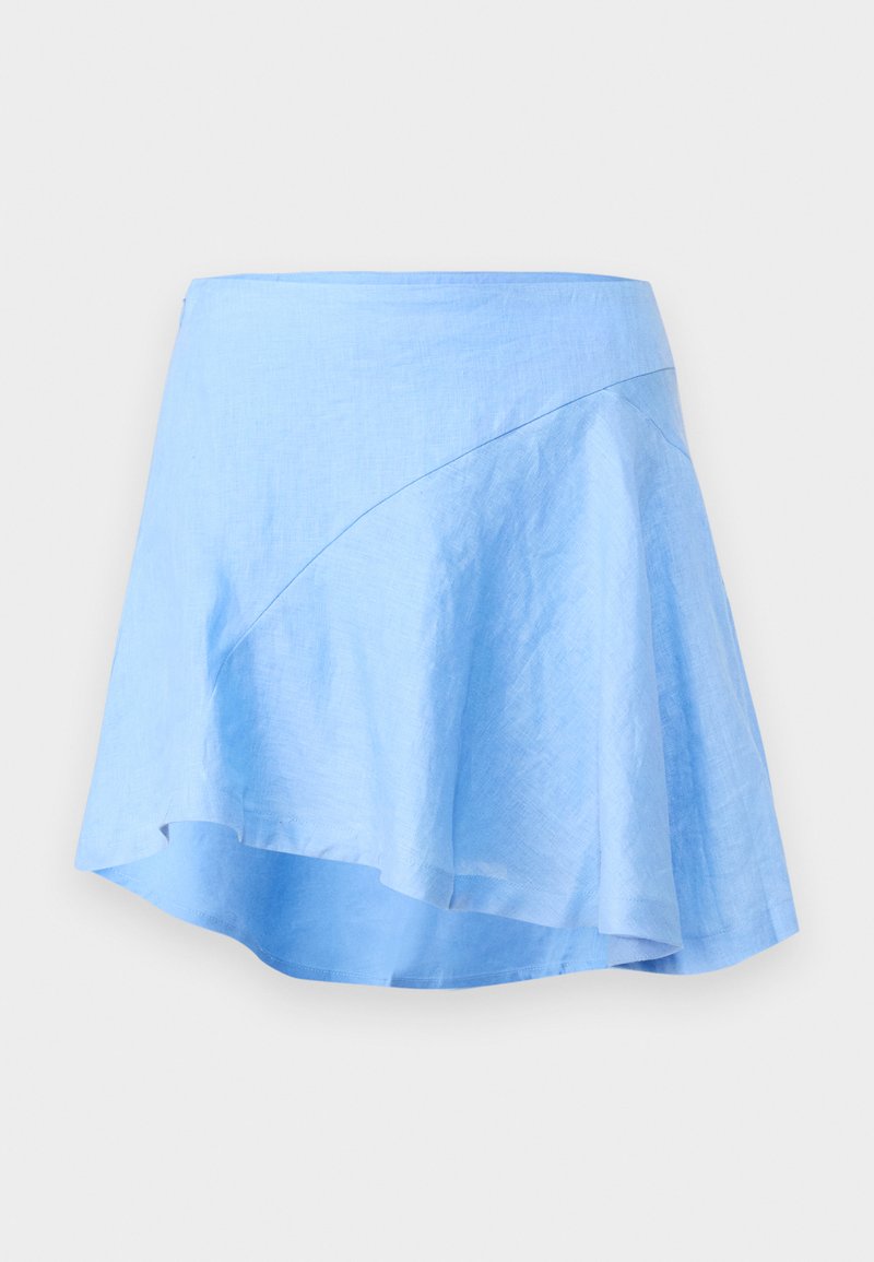 Faithfull the Brand Minirok blauw Faithfull the Brand Minirok blauw