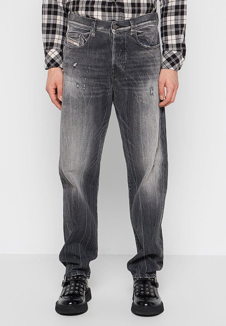 Diesel Straight leg jeans donkergrijs Diesel Straight leg jeans donkergrijs