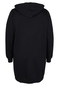 Zizzi Sweat zippé - black