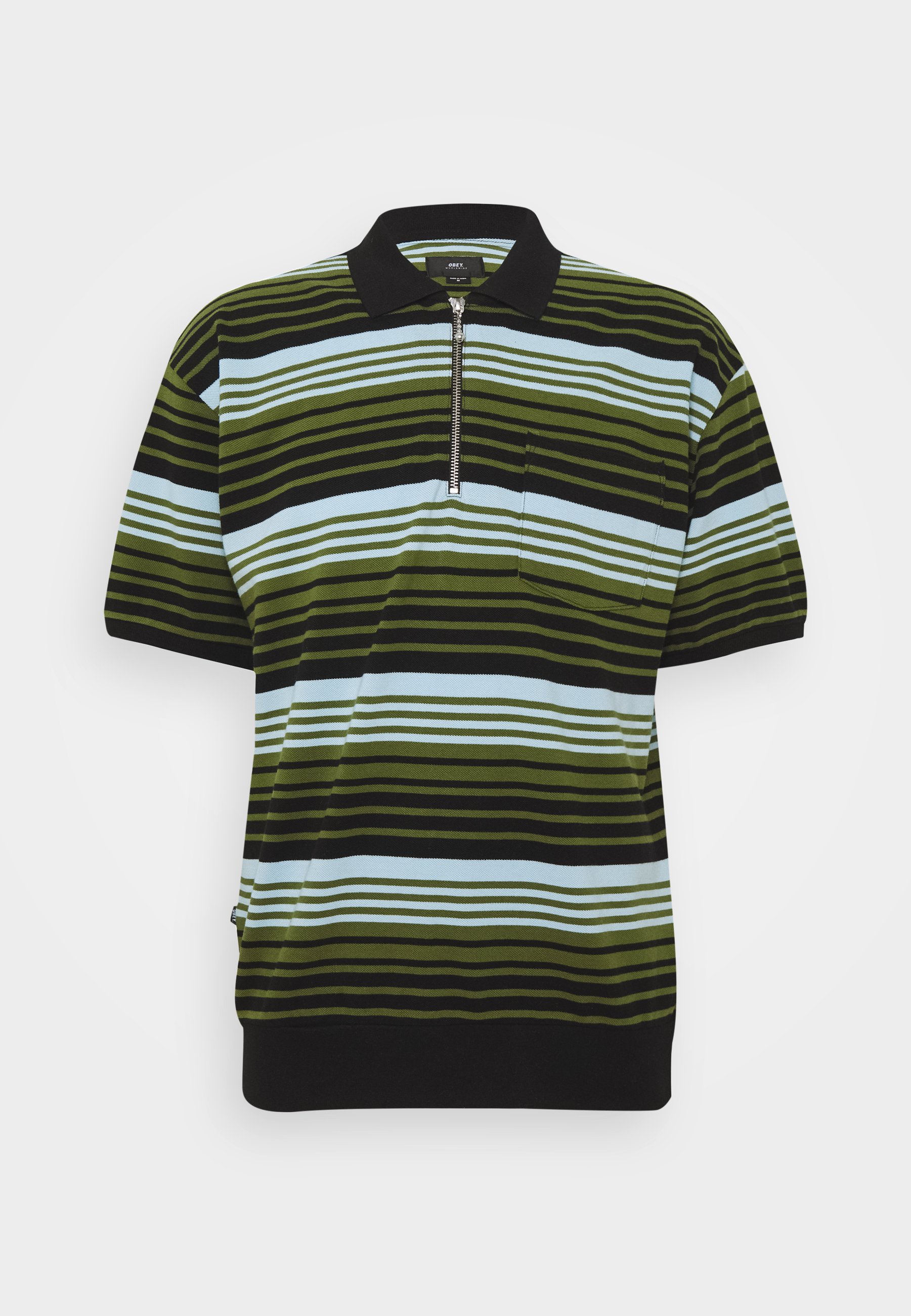 Obey Clothing ESTATE Poloskjorter blackmulti Zalando.no Obey Clothing ESTATE - Poloskjorter - black/multi