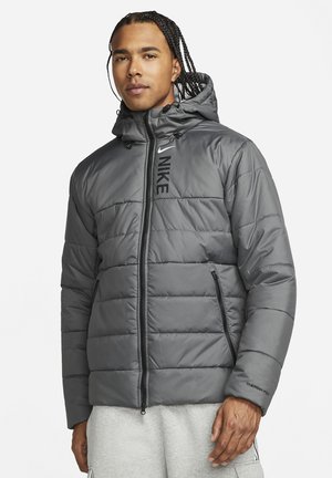 Nike Sportswear HYBRID - Winterjas - iron grey iron grey light smoke grey black