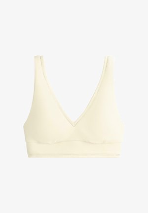 OYSHO, MEDIUM-SUPPORT COMFORTLUX SPORTS BRA WITH HEMSTITCH - Brassières de sport à maintien normal - beige