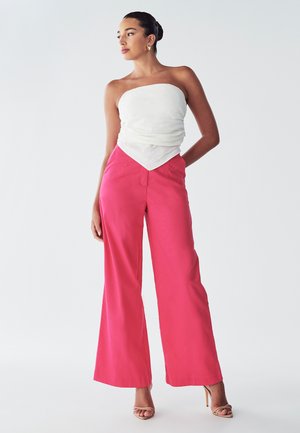 LOUANNE PANTS - Stoffhose - hot pink