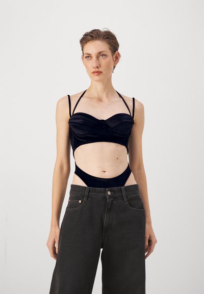 GmbH WITH CUPS - Μπλούζα - black