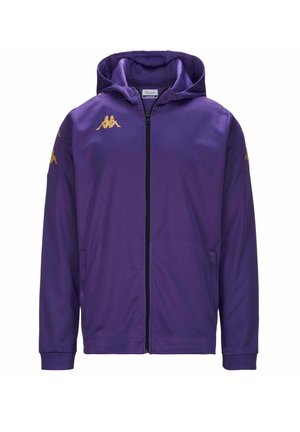 Felpa con zip - violet indigo